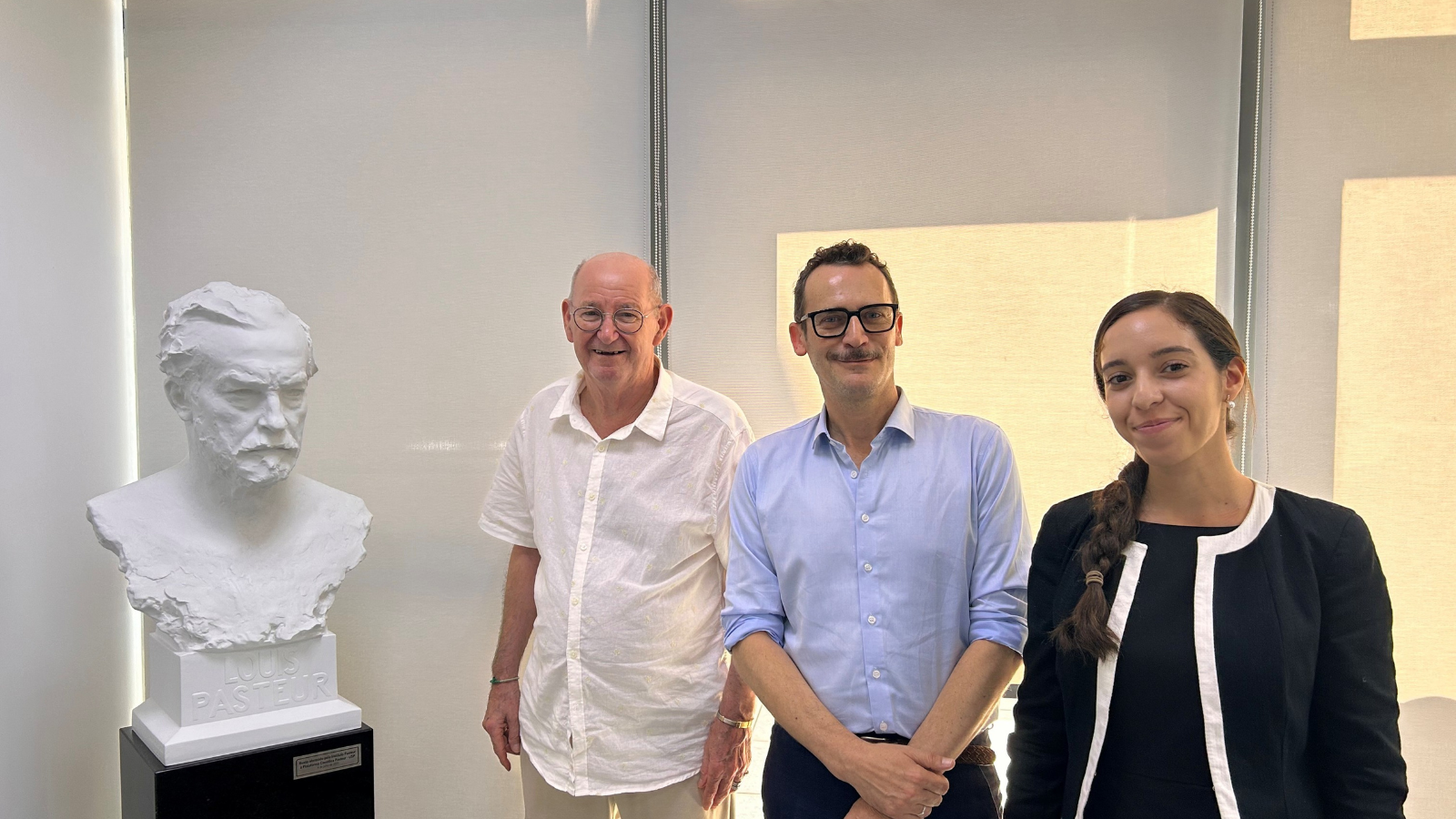 Delegação francesa visita o IPSP e avança em diálogo sobre cooperação em saúde global